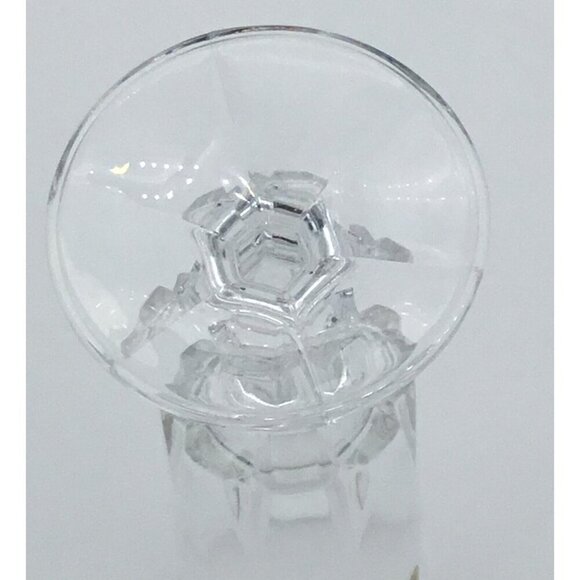 LifeStyle 24% Lead Crystal Vintage Champagne Flute Original Gold Label Italy - Picture 7 of 7